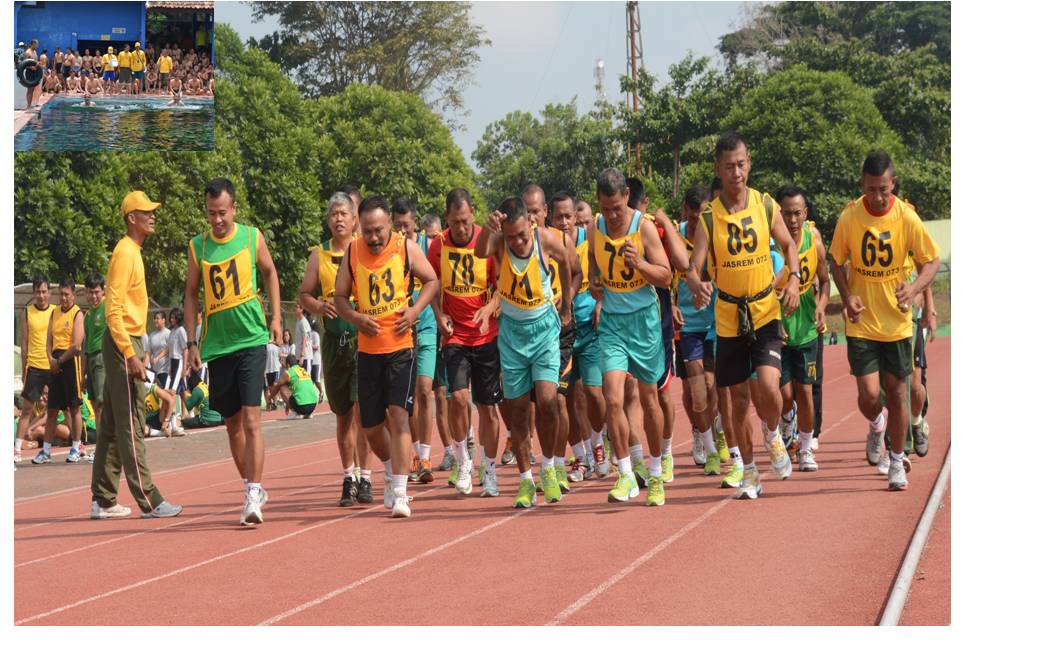 Korem 073/Mkt Laksanakan Samapta Periodik